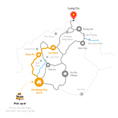 Ha Giang 3 days 2 night itinerary