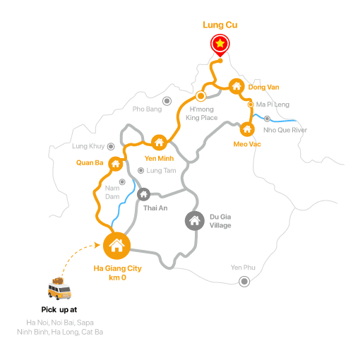 Ha Giang 3 days 2 night itinerary