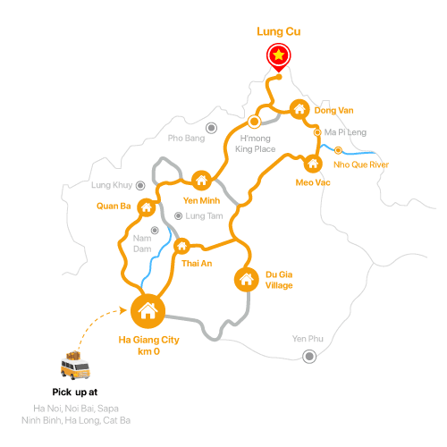 Ha Giang 3 days 2 night itinerary