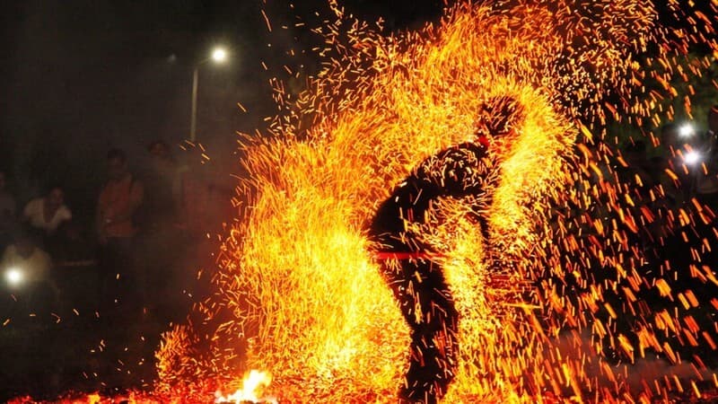 Pa Then Fire Dancing Festival: The Mystical Dance in the Heart of Ha Giang